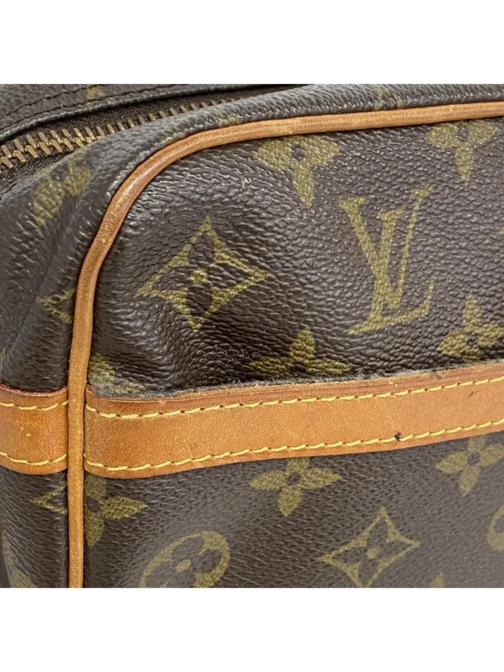 Louis Vuitton Clutch Monogram Compiegne 28 Brown